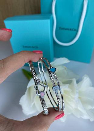 Браслет сердечки в стиле tiffany 💎💎💎