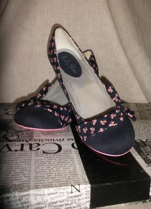 Дизайнерские туфли ruby shoo из текстиля