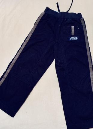 Вільні джинсові штани на гумці в стилі мілітарі marks&spencer3 фото