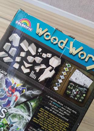 Набір для творчості colorific wood worx4 фото
