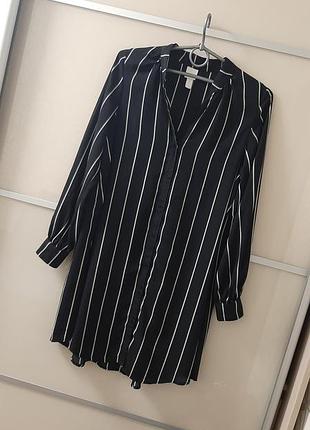 Платье туника рубашка длинная халат🖤