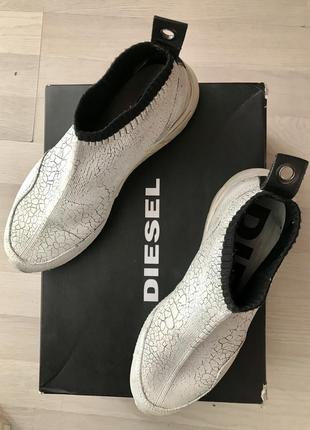 Кроссовки diesel, maje в стиле гранж чулочные