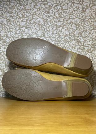 Кожаные туфли на низком каблуке hotter comfort concept очень размер 38 395 фото