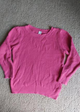 Яркий розовый свитерок vila