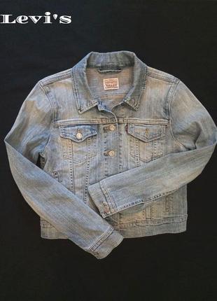 Женская джинсовая куртка levis оригинал1 фото