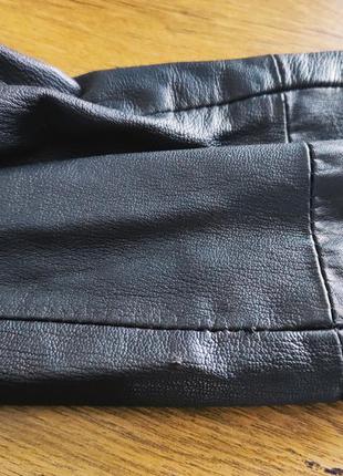Курточка жакет пиджак кожа, черный, аппликация, укороченная topshop,p.m,s,10,38,3610 фото
