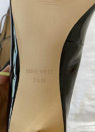 Лаковые туфли nine west6 фото