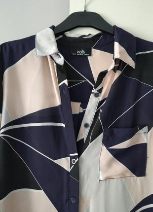 Шифоновая удлинённая блуза wallis2 фото