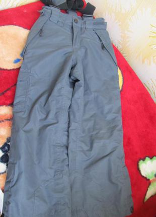 Зимові john cabot лижні,теплі штани з підтяжками 110/116.1 фото