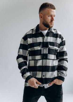 Оверсайз куртка - сорочка / рубашка