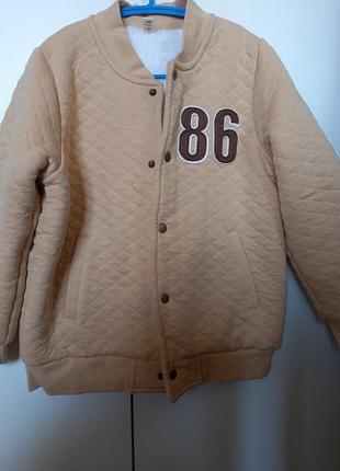 Бомбер, светр, кофта на хутрі р. 130