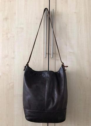 Кожаная сумка mimi. англия.3 фото
