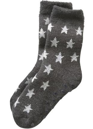 Теплые махровые со стоперами носочки gina benotti германия