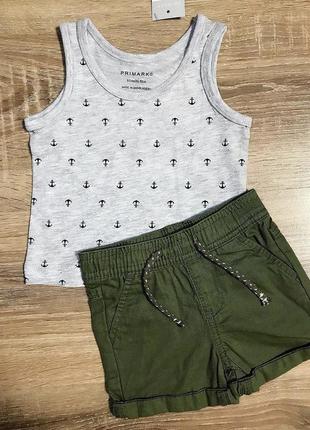 Костюм с якорями