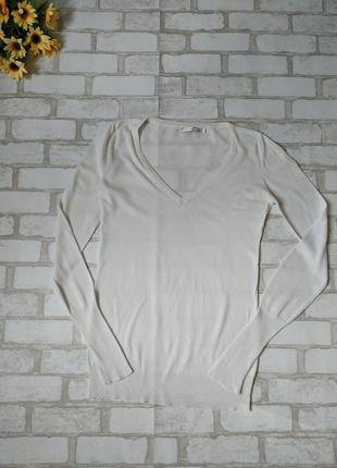 Кофта пуловер жіноча incity біла подовжена