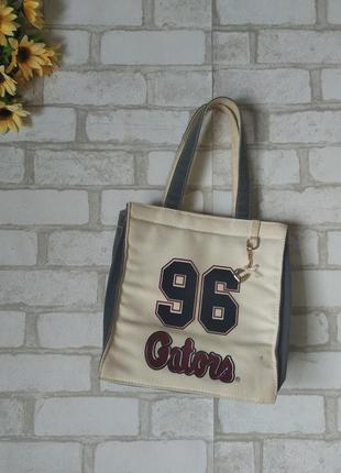 Сумка женская средняя коттоновая