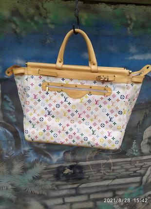 Сумка шкіряна 100%натуральна шкіра,ручна поклажа