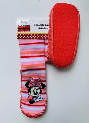 Носки тапочки для дома с минни маус, minnie mouse2 фото