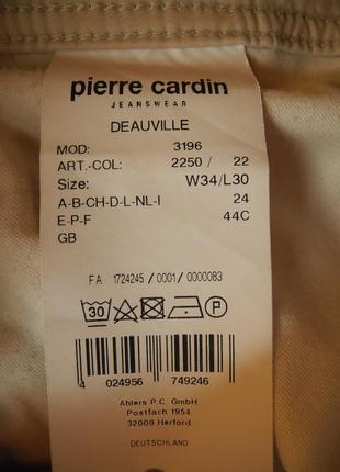 Мужские летние джинсы " pierre cardin jeans " w34 / l309 фото