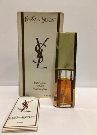 Ysl y духи 30 мл yves saint laurent оригинал винтаж редкость