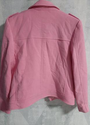 Рожева куртка-косуха (без пояса)2 фото