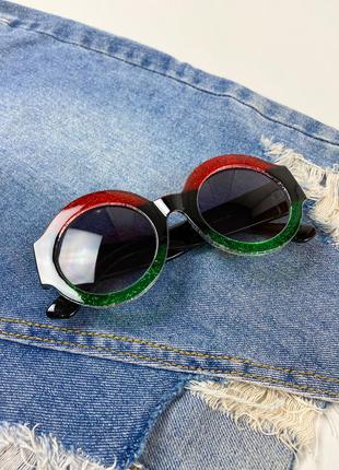 Круглые солнцезащитные очки3 фото