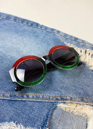 Круглые солнцезащитные очки2 фото