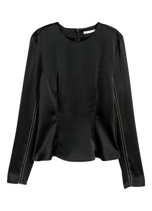 Чорна блуза zara