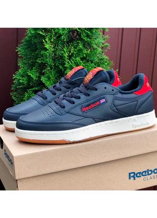 Кросівки чоловічі reebok сині / кросівки чоловічі рібок сині кроси1 фото