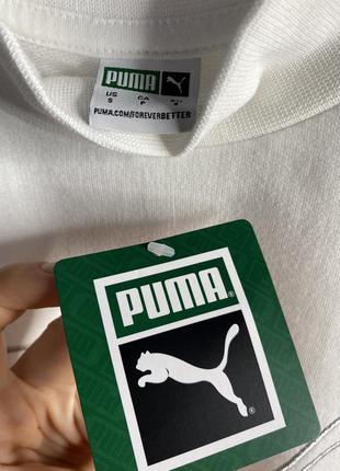 Крутое платье от puma с широкими рукавами и большим лого3 фото