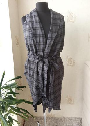 Цікавий ексклюзивний дизайнерський жилет, клітина, тартан, alex christopher