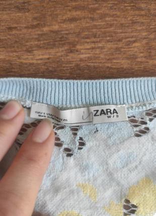 Блузка футболка бренда zara5 фото