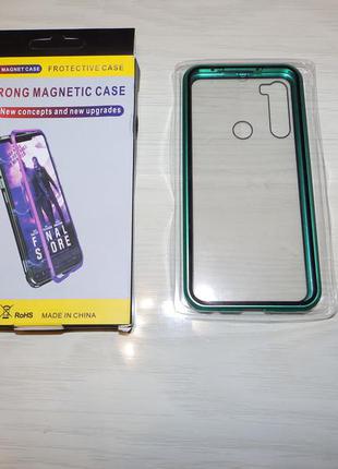 Magnetic case full glass 360 (магнитный чехол) xiaomi redmi note 8t2 фото