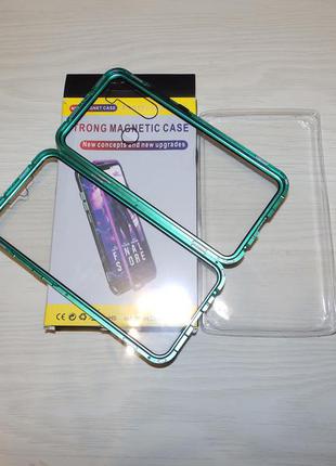 Magnetic case full glass 360 (магнитный чехол) xiaomi redmi note 8t5 фото