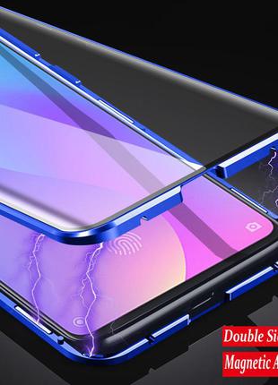 Magnetic case full glass 360 (магнитный чехол) xiaomi redmi note 9s / note 9 pro1 фото