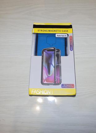 Magnetic case full glass 360 (магнитный чехол) xiaomi redmi note 9s / note 9 pro2 фото