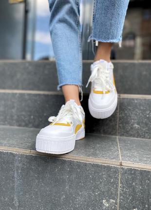 Кросівки puma cali yellow кроссовки3 фото