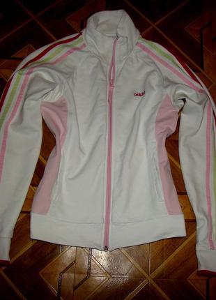 Спортивная кофта( олимпийка) adidas р.xs/s