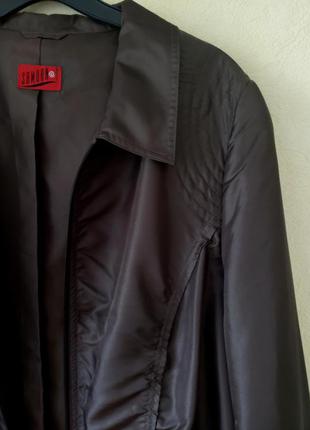 Новая облегченная удлиненная курточка плащ ветровка samoon 24 uk5 фото