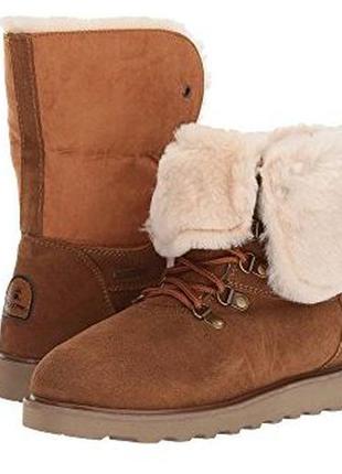 Круті зимові черевики bearpaw, р. 38.5. незвичайна модель,оригінал