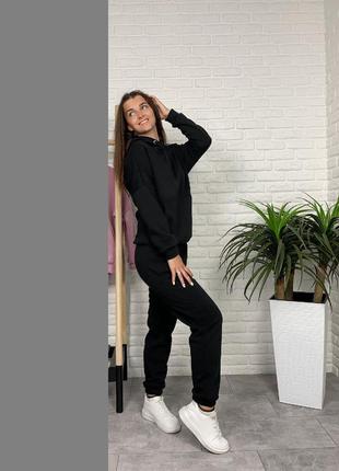 Женский теплый спортивный костюм на флисе "whynot", 42-44, 46-48, 50-52 р., 5 цв.2 фото
