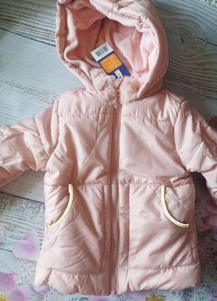 Куртка демісезонна на дівчинку 12-18 місяців, lupilu7 фото