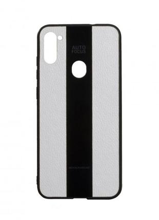 Чехол-накладка epik combi leather для samsung galaxy a11 / m11 09, white