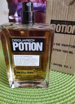 Шикарная парфюмированная вода dsquared2 potion for man