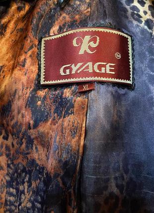 Натуральная кожаная куртка. gyage турция5 фото