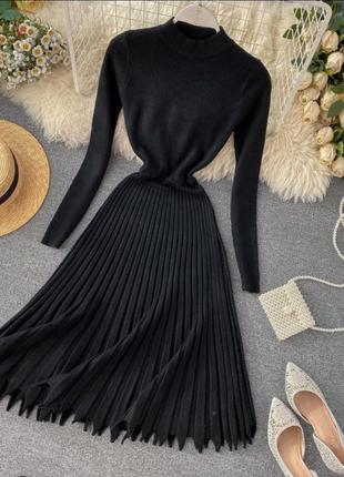 Платье черное стильное🌟🌟🌟1 фото