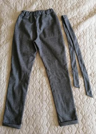 Теплые шерстяные брюки2 фото