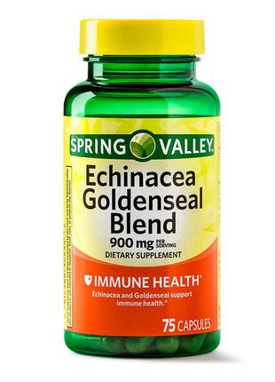 Американська эхинасея для зміцнення імунітету spring valley echinacea capsules usa