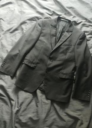 Піджак блейзер сірий topman класичний приталений жакет zara blazer3 фото