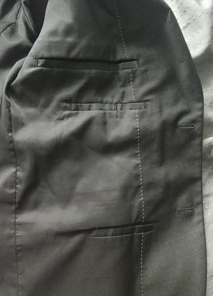 Піджак блейзер сірий topman класичний приталений жакет zara blazer8 фото